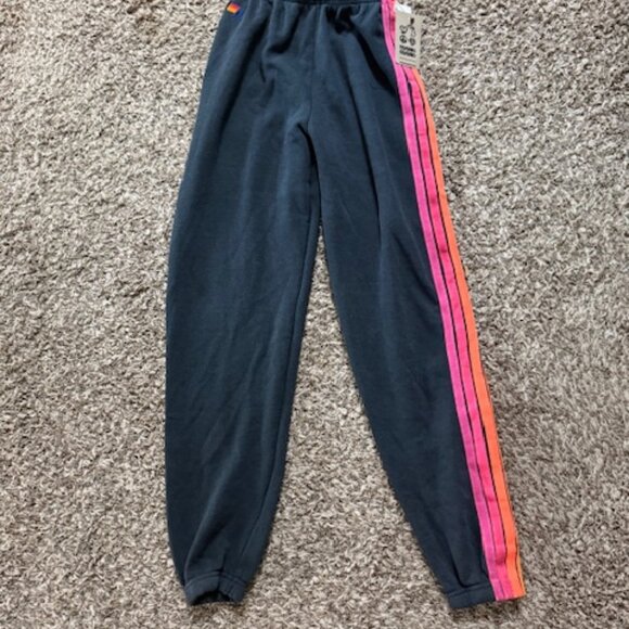 Aviator nation 5 stripe sweatpants new - Picture 6 of 8